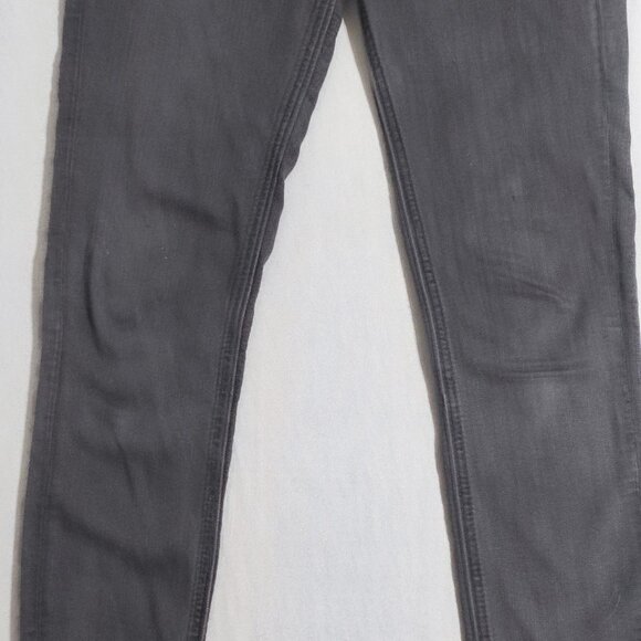 Silver Jeans women's size W25/L31 grey Aiko Fluid Denim High-rise Super Skinny - Picture 10 of 15